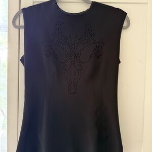 Elegant Black Sleeveless Top